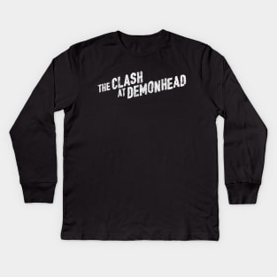 The Clash At Demonhead - Scott Pilgrim Kids Long Sleeve T-Shirt